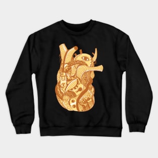 Terracotta Light Heart Crewneck Sweatshirt